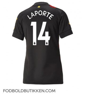 Manchester City Aymeric Laporte #14 Udebanetrøje Dame 2022-23 Kortærmet